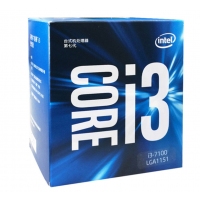 Intel/英特尔 I3-7100酷睿台式机全新处理器 1151针散片/盒装CPU 云南电脑批发