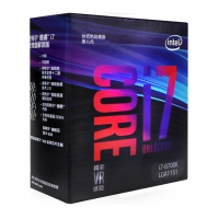 昆明电脑商城推荐 Intel/英特尔i7-8700K 盒装酷睿8代处理器 1151针脚 CPU散片