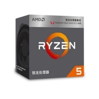 AMD R5-2600 盒装Ryzen处理器CPU台式机 6核12线程 AM4 接口 支持B350 X470 昆明电脑商城