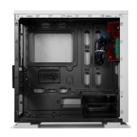 金河田 预见N6-PLUS机箱台式机电脑游戏侧透迷你背线小机箱