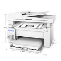 惠普（HP）MFP M132fp激光打印机 打印机复印扫描传真一体机 带手柄 升级型号132fw