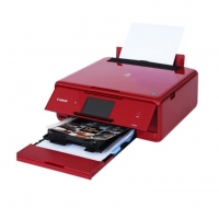 佳能（Canon） TS8080 彩色喷墨6色照片打印机一体机家用 打印复印多功能一体机  官方标配