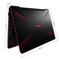 华硕(ASUS) 飞行堡垒 FX80GD 15.6英寸i5游戏笔记本电脑 i5-8300H