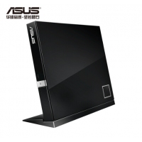 华硕（ASUS） SBW-06D2X-U 6倍速 USB外置蓝光光驱刻录机 兼容苹果系统 黑色