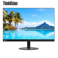 联想 ThinkVision S23d 22.5英寸 16:10窄边框 低蓝光不闪屏IPS屏 商用办公电脑显示器(DVI/VGA接口)