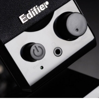 漫步者（EDIFIER） 漫步者多媒体电脑2.0声道音箱usb接口迷你便携式音响R10U 黑色