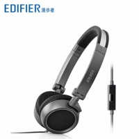 漫步者（Edifier） H690P 耳机头戴式线控带麦手机电脑重低音音乐