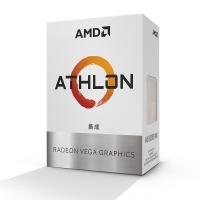 AMD 速龙200GE 盒装CPU双核四线处理器 ZEN架构 带集显 支持A320 （AM4-Zen-200GE 3.2G ）