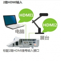 日立（HITACHI）投影仪办公 短焦距投影机3200流明HCP-K34W