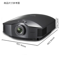 索尼（SONY）家用投影仪 全高清1080P 支持4K蓝光3D家用投影机 VPL-HW69(高端影院HW68升级) 官方标配