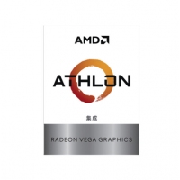 AMD 速龙200GE 盒装CPU双核四线处理器 ZEN架构 带集显 支持A320 （AM4-Zen-200GE 3.2G ）