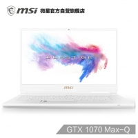 微星(msi)新世代P65 Creator 8RF-452CN 15.6英寸窄边框笔记本电脑 独显 （i7-8750H + HM370/ 16GB / GTX1070 / 512GB  NVMe SSD）