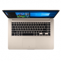 华硕(ASUS) 灵耀S5100UN8250 15.6英寸轻薄笔记本电脑(i5-8250U 4G 1T MX150 2G IPS)金色(S5100)