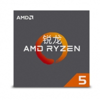 AMD Ryzen5 1600X六核12线程锐龙R5台式机电脑盒装CPU处理器