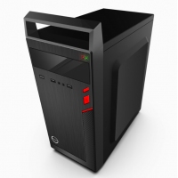 科迪亚 扬天2.0 黑色 台式机电脑机箱 MATX 手提机箱 黑色