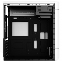 科迪亚天溢1号 台式电脑机箱ATX游戏机箱 背线防尘 黑色