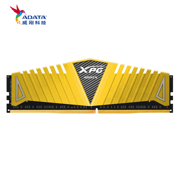 威刚（ADATA）DDR4 3000 16GB 台式机内存 XPG-Z1 游戏威龙 金色 云南电脑批发