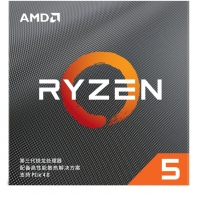 AMD锐龙5 3600 处理器 (r5)7nm 6核12线程 3.6GHz 65W AM4接口 盒装CPU 云南电脑批发