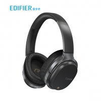 漫步者（EDIFIER） W860NB复合式主动降噪头戴蓝牙耳机 手机耳机 音乐耳机 黑色