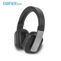 漫步者（EDIFIER） W845NB头戴式无线蓝牙主动降噪耳机手机音乐消噪 黑色