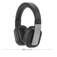 漫步者（EDIFIER） W845NB头戴式无线蓝牙主动降噪耳机手机音乐消噪 黑色