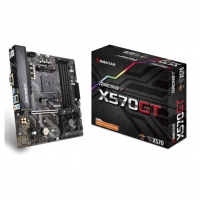 映泰(BIOSTAR) X570GT主板支持3600X/3700X/3800X/3900X(AMD X570/socket AM4) 云南电脑批发