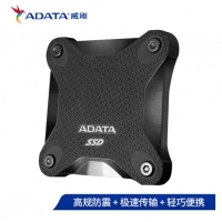 威刚（ADATA）移动硬盘 固态（PSSD) USB3.1 SD600Q 黑色 960GB