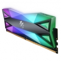 威刚（ADATA）台式机内存 XPG龙耀 D60G DDR4 3200 8G（RGB灯条）幻彩灯光内存  单条 云南电脑批发