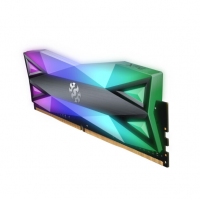 威刚(ADATA)DDR4 3200 32GB(16G×2)套装 台式机内存 XPG-龙耀D60G(RGB灯条)幻彩灯光内存 云南电脑批发