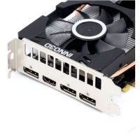 映众（Inno3D）GeForce GTX 1660黑金至尊版 6GB/192Bit GDDR5 PCI-E吃鸡显卡/游戏电竞台式机独立显卡 云南电脑批发
