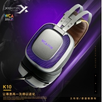西伯利亚 K10耳机头戴式游戏耳机电竞电脑耳麦USB吃鸡重低音带麦 云南电脑批发
