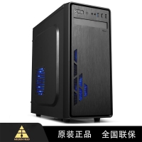 金河田预见S602B 办公 商务主机箱台式机箱ATX背线USB3.0游戏箱