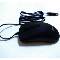 蝰蛇M2 USB鼠标 加重 1.8米长线 办公室新款 磨砂黑色 白色