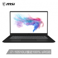 微星（msi）Modern 15 15.6英寸轻薄设计师笔记本电脑(十代i7-10510U MX250 8G 512GB SSD 72%色域)（Modern 15 A10RB-033CN）