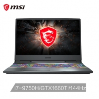 微星(msi)GP65 15.6英寸游戏笔记本电脑(九代i7-9750H 8G 512G NVMe SSD GTX1660Ti 144Hz电竞全面屏 赛睿）（GP65 Leopard 9SD-232CN）