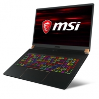 微星(msi)绝影GS75 17.3轻薄AI智能游戏本笔记本电脑(九代i7-9750H 16G*2 2TB SSD RTX2080MQ 8G独显 144Hz)（GS75 Stealth 9SG-805CN）