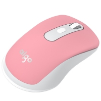 (aigo)爱国者M21 粉色 静音鼠标 带DPI切换笔记本台式机鼠标
