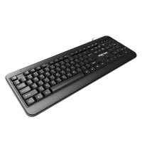爱国者(aigo）AK1801 有线商务办公键盘鼠标套装 笔记本台式机键鼠套