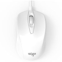 爱国者(aigo）MK8600白色 键鼠套装 有线键鼠套装 办公键鼠套装 鼠标 笔记本键盘 商务键鼠套装