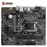 微星(MSI)H510M PRO电脑主板 支持CPU 10400F/11400F/11700(INTEL H510/LGA 12