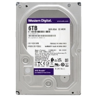 西部数据(WD)紫盘 6TB SATA6Gb/s 128M 监控硬盘(WD62EJRX)