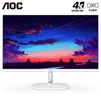 AOC 27英寸U27V3/WS 4K高清IPS窄边框液晶电脑显示器