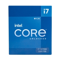 英特尔酷睿十二代Intel i7-12700K 台式机CPU处理器 12核20线程 单核睿频至高可达5.0Ghz 25M三级缓存