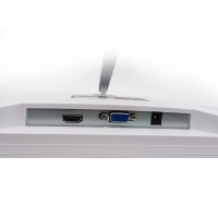 酷乐 COOLLE G240 24寸直面无边框白色液晶显示器/三角型底座 HDMI+VGA