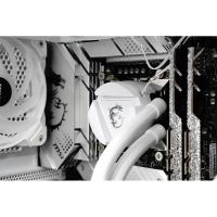 微星 MPG GUNGNIR 110R WHITE 氪金枪2 机箱台式机DIY全侧透游戏电脑家游戏电竞水冷主机箱