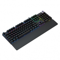 优派KU520升级版 机械键盘 游戏键盘 104键混光键盘 背光键盘 有线键盘