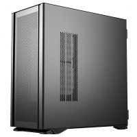 爱国者（aigo）YOGO K200 黑色 静音版主动防尘宽体电脑机箱