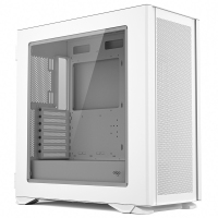 爱国者（aigo）YOGO K200 白色 静音版主动防尘宽体电脑机箱