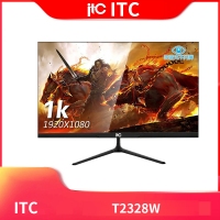 ITC显示器 T2328W 24寸/黑色/平面无边框V型底座 VGA+HDMI