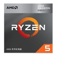 AMD 锐龙 R5-4600G 处理器 盒装CPU 3.7G 6核12线程 AM4接口